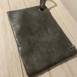 Gray Wrist Clutch